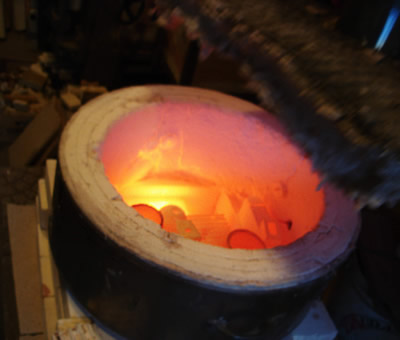 Forno, Cottura Raku